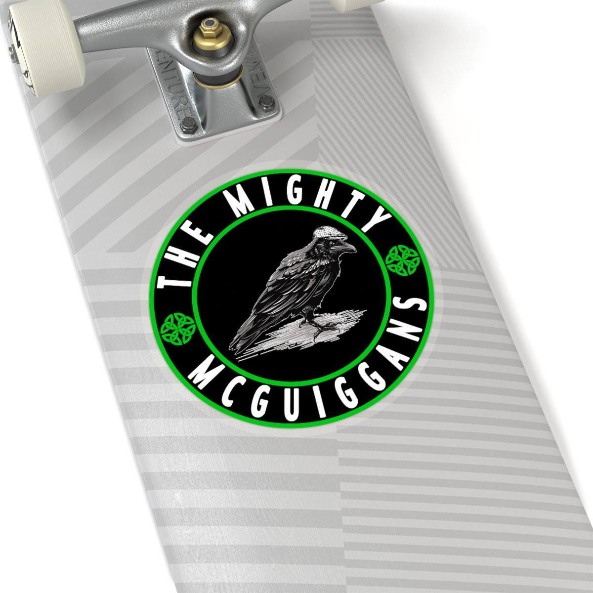 The Mighty McGuiggans GW Logo Die Cut Stickers