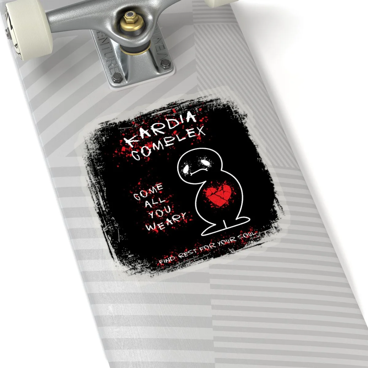 Kardia Complex - Come All You Weary Die Cut Stickers