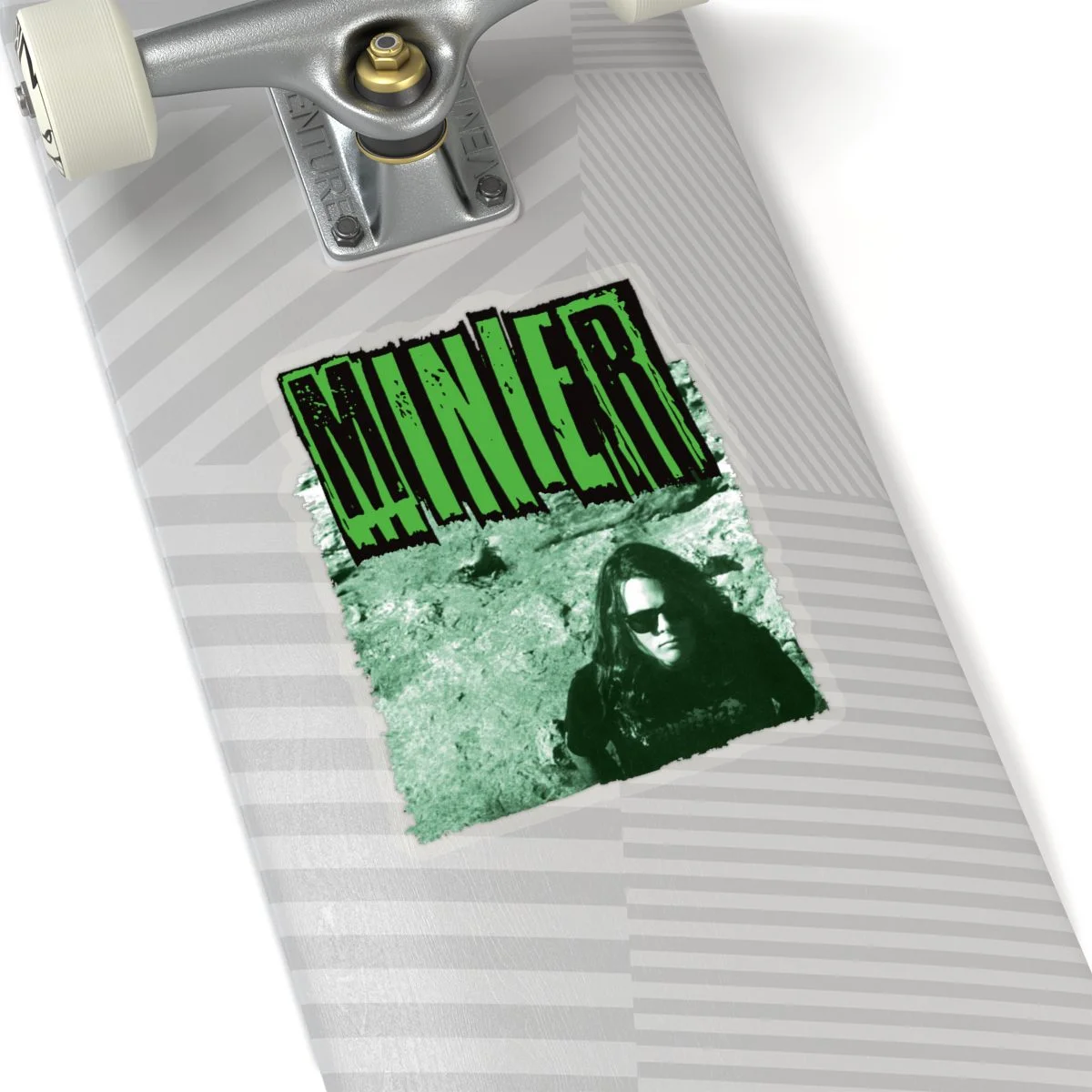Minier Green Cover Stickers