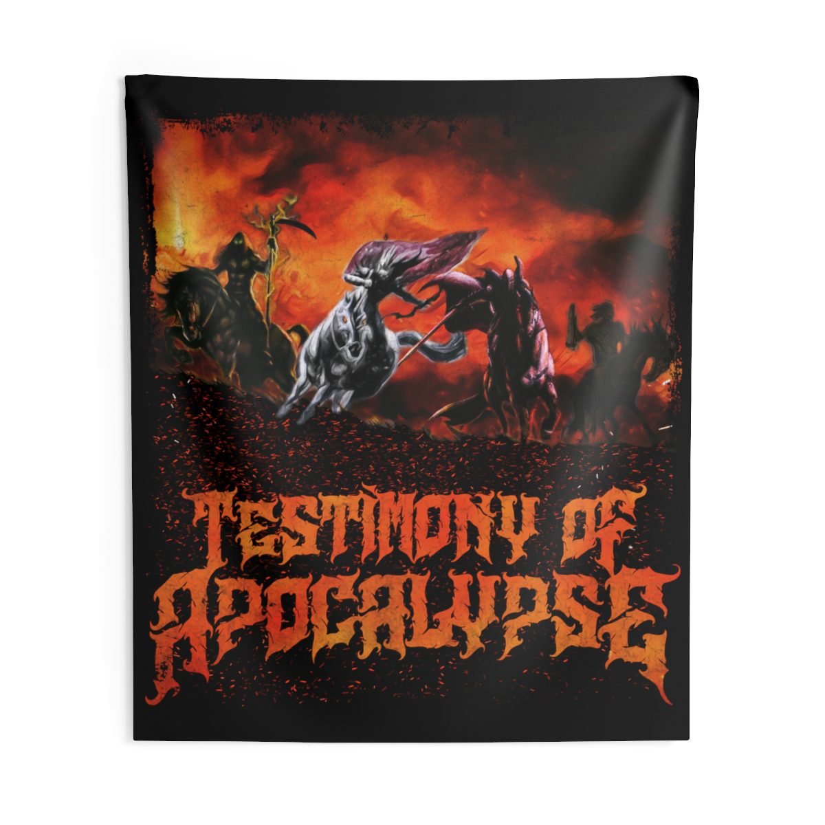 Testimony of Apocalypse Indoor Wall Tapestries