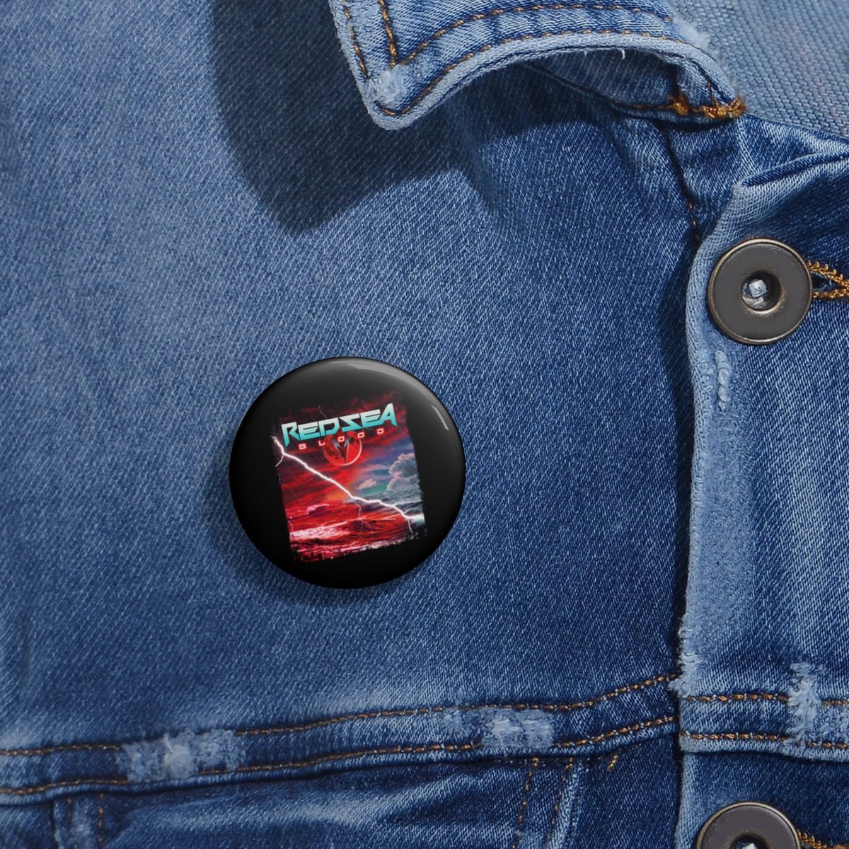 Red Sea – Blood Pin Buttons