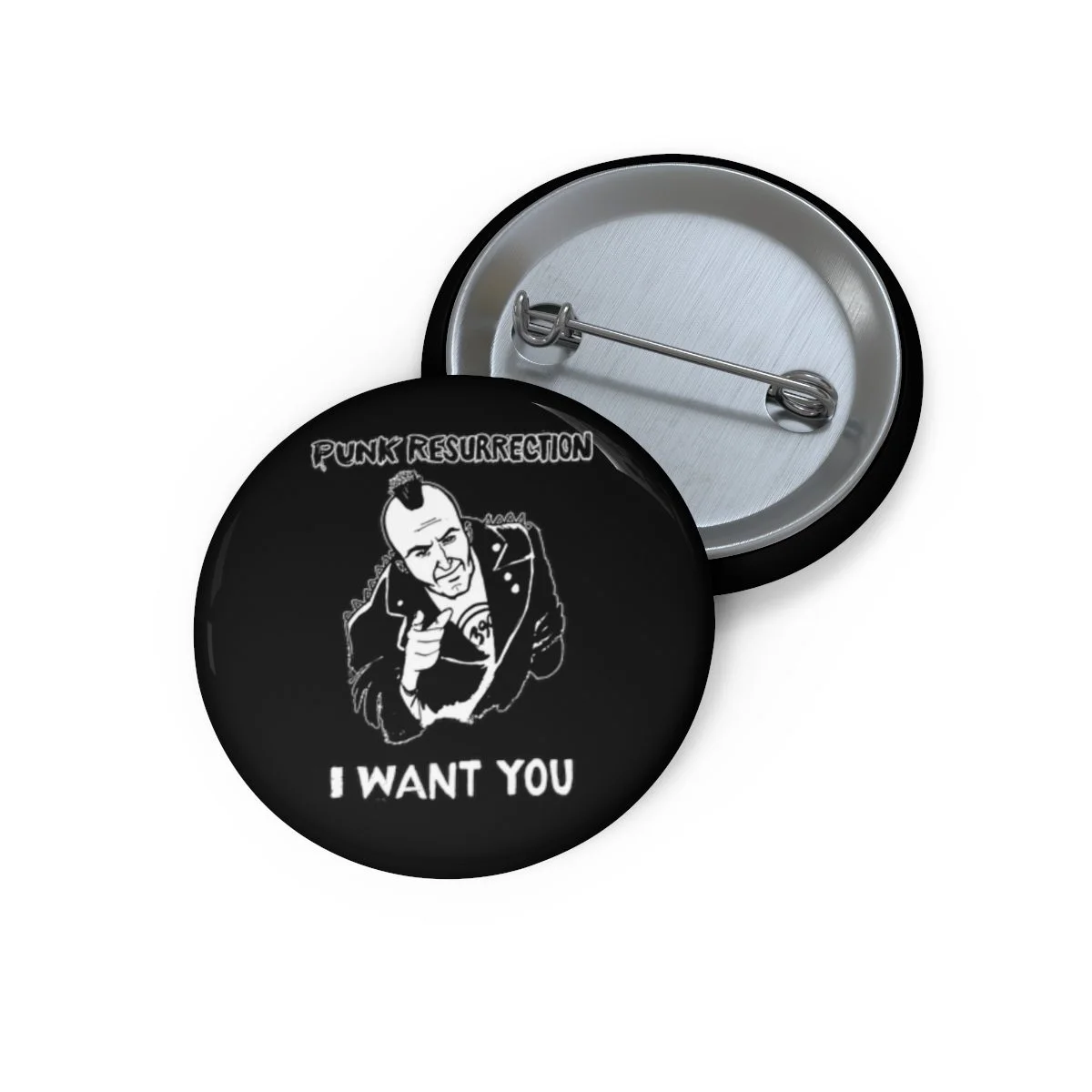 390 - Punk Resurrection Pin Buttons