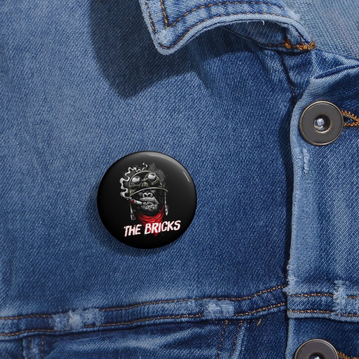 The Bricks – Gorilla Pin Buttons