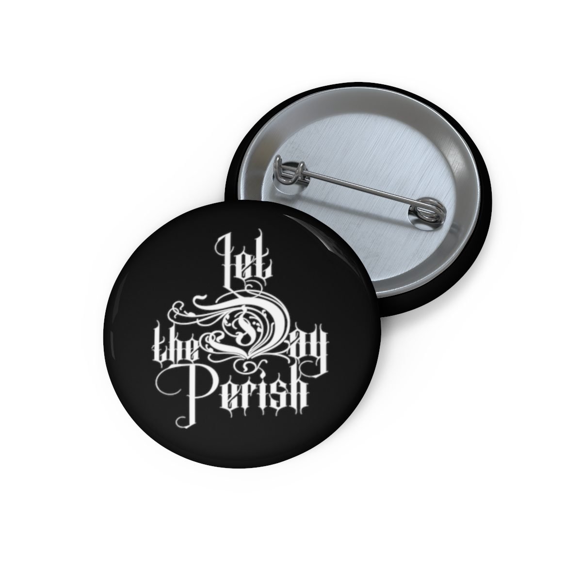 Let The Day Perish Logo Pin Buttons