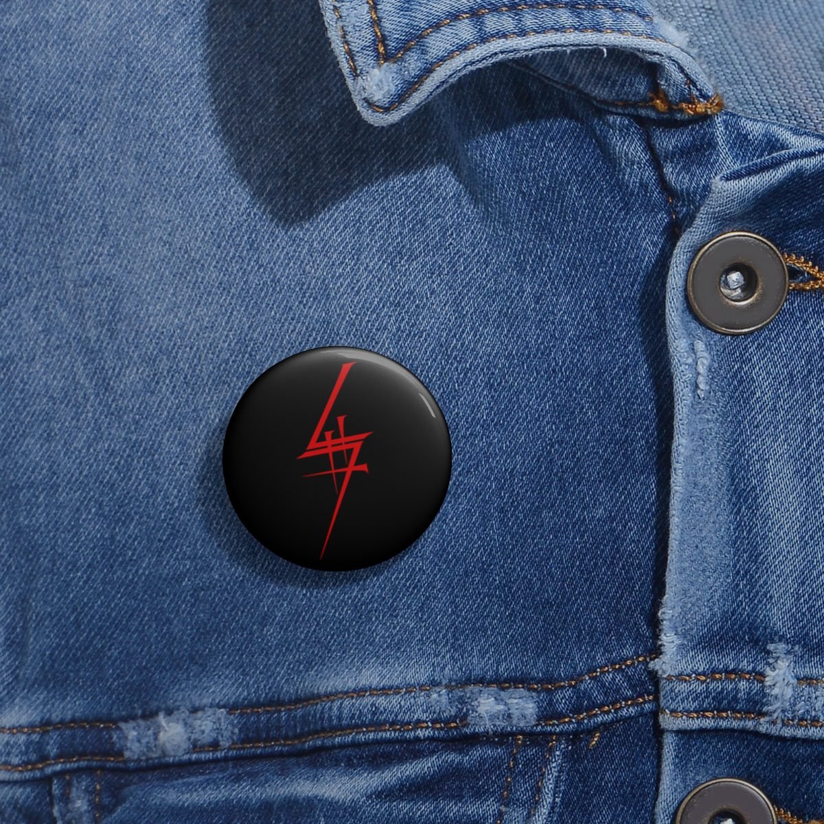 Seventh Servant 7 Symbol Pin Buttons