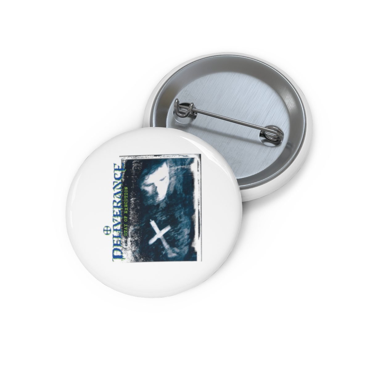 Deliverance – Stay of Execution (Light) Pin Buttons