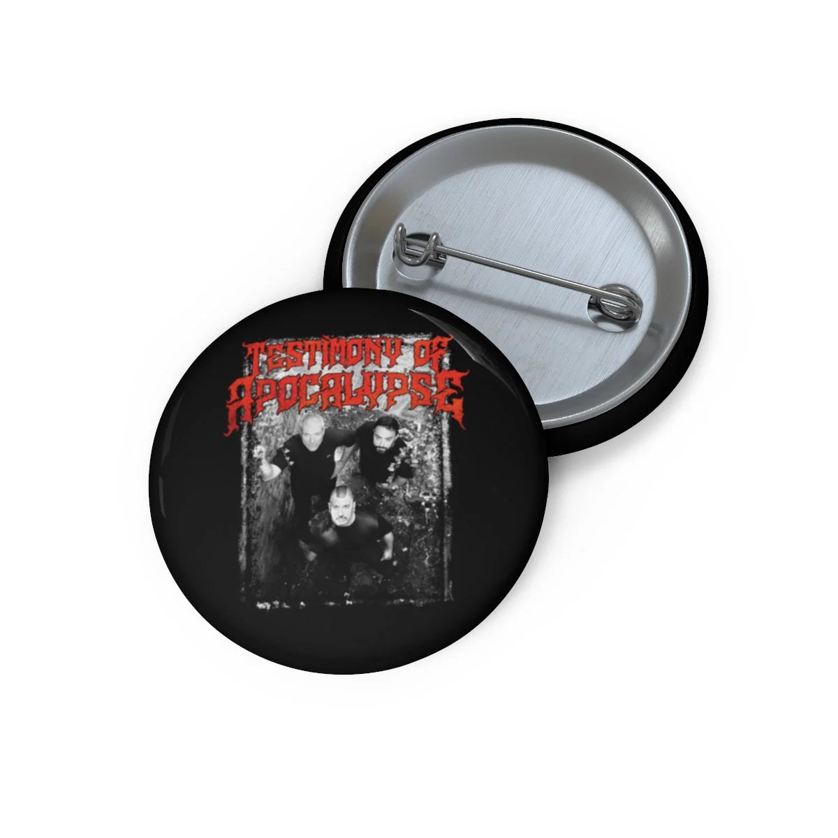 Testimony of Apocalypse Photo Pin Buttons