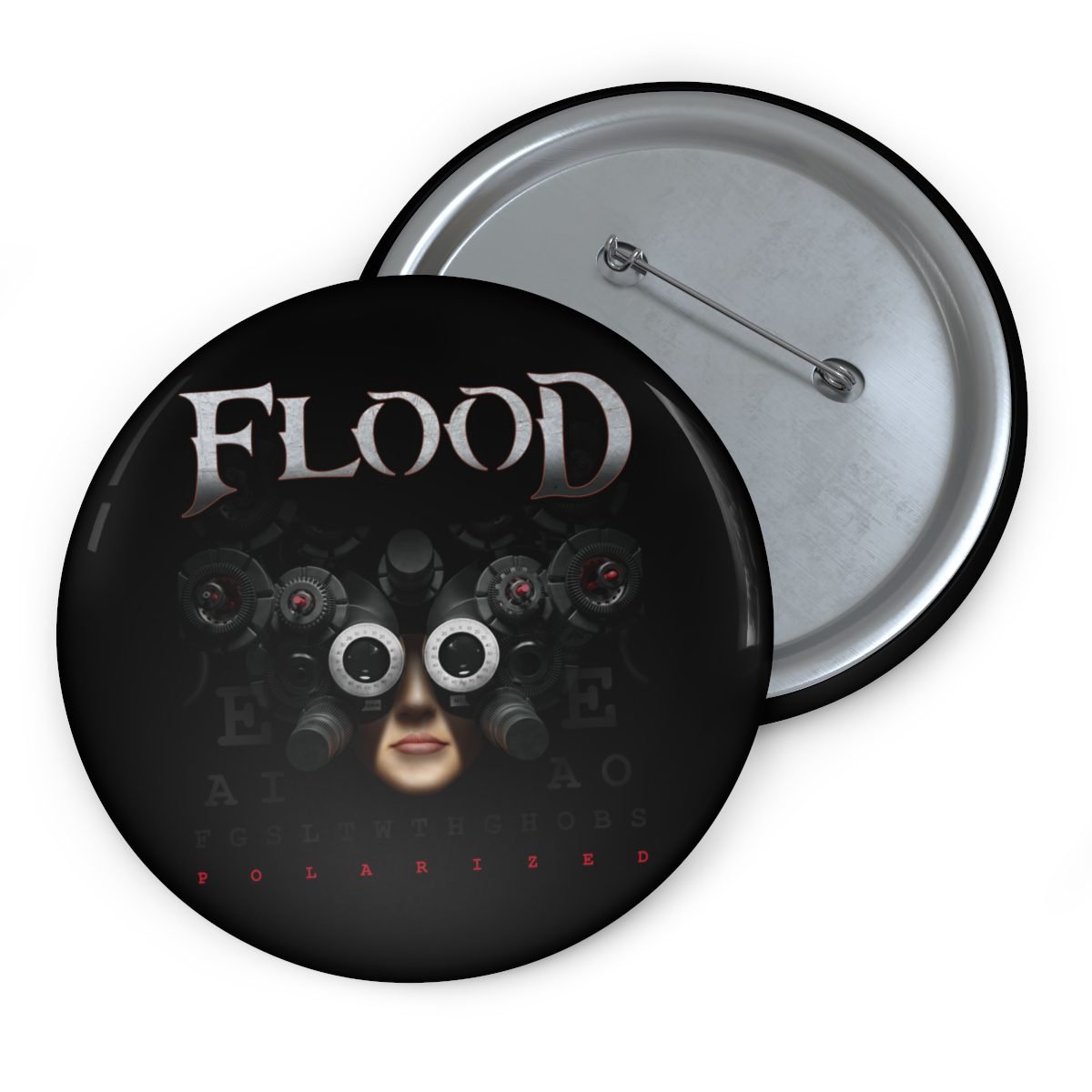 FLOOD – Polarized Pin Buttons