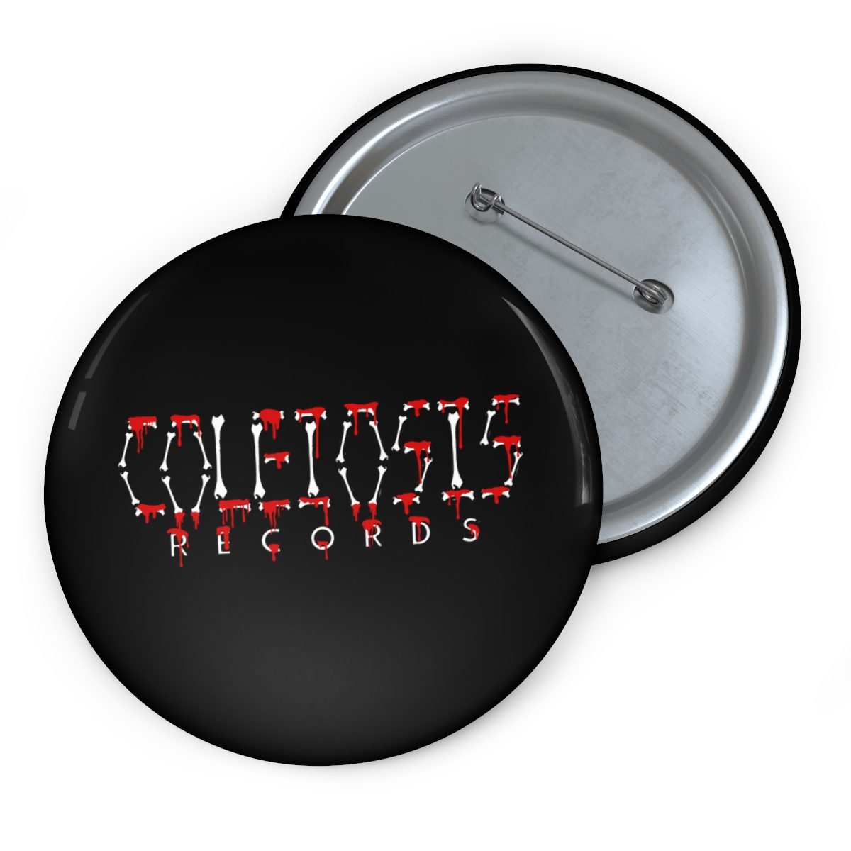 Coleiosis Records Logo Pin Buttons
