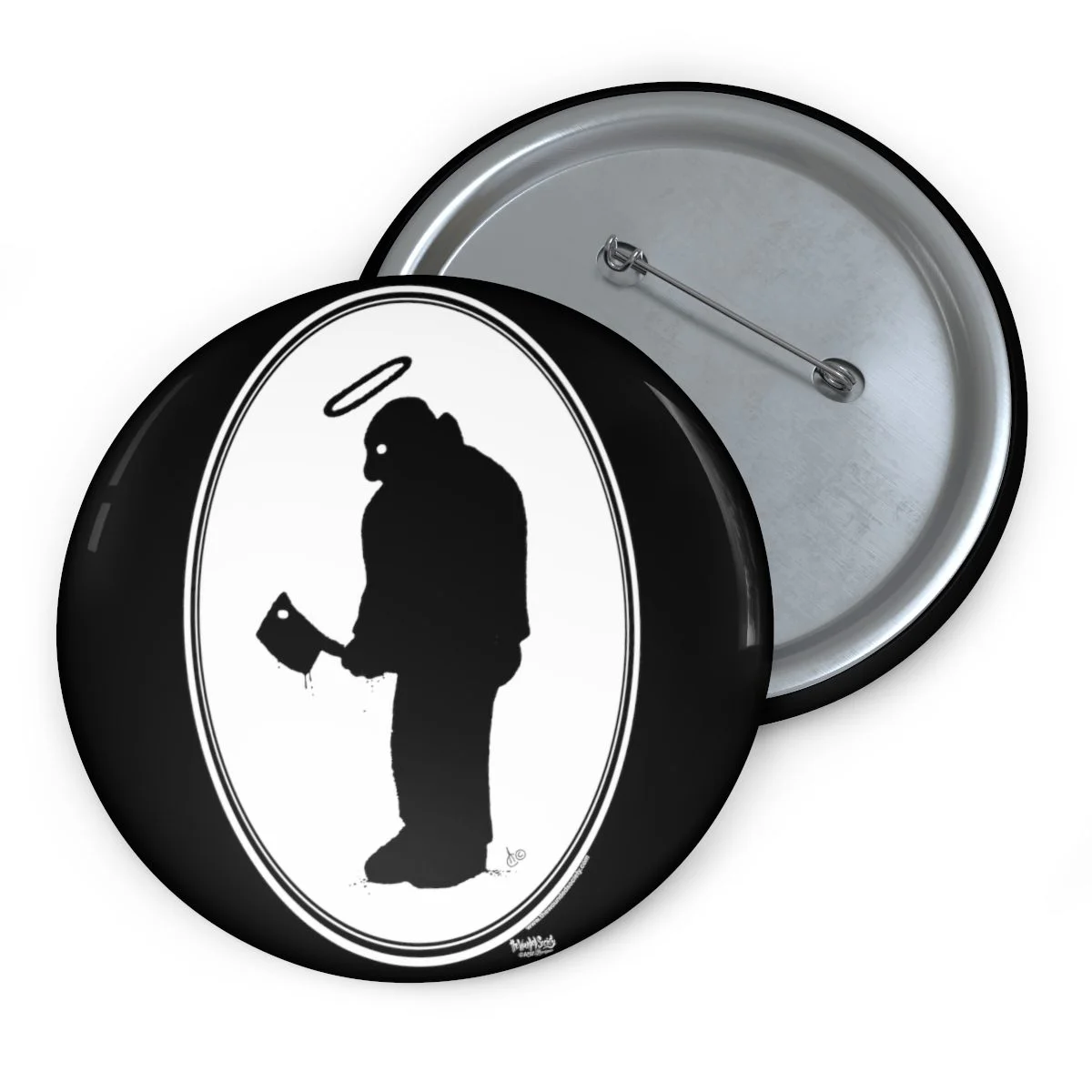The Killer by The Wounded Society Pin Buttons