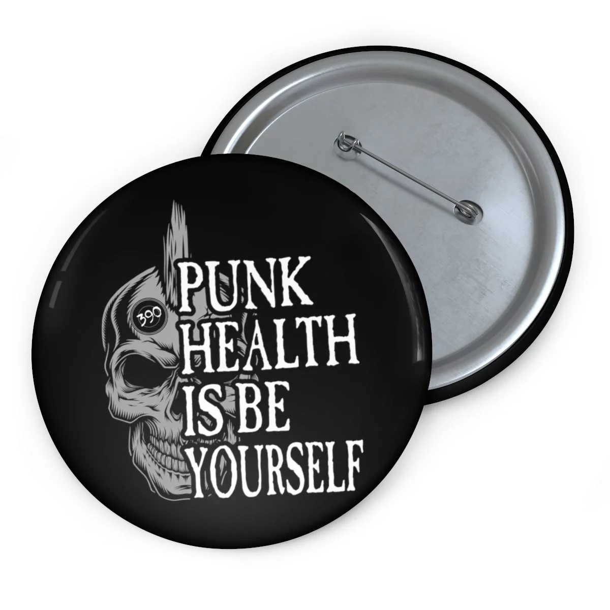 390 - Punk Health Pin Buttons