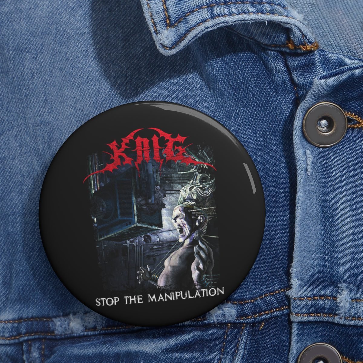 Krig – Stop The Manipulation Pin Buttons