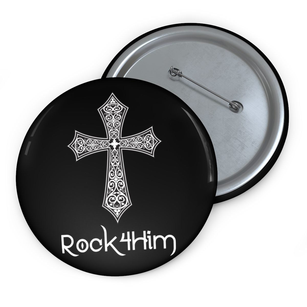 Rock4Him Pin Buttons