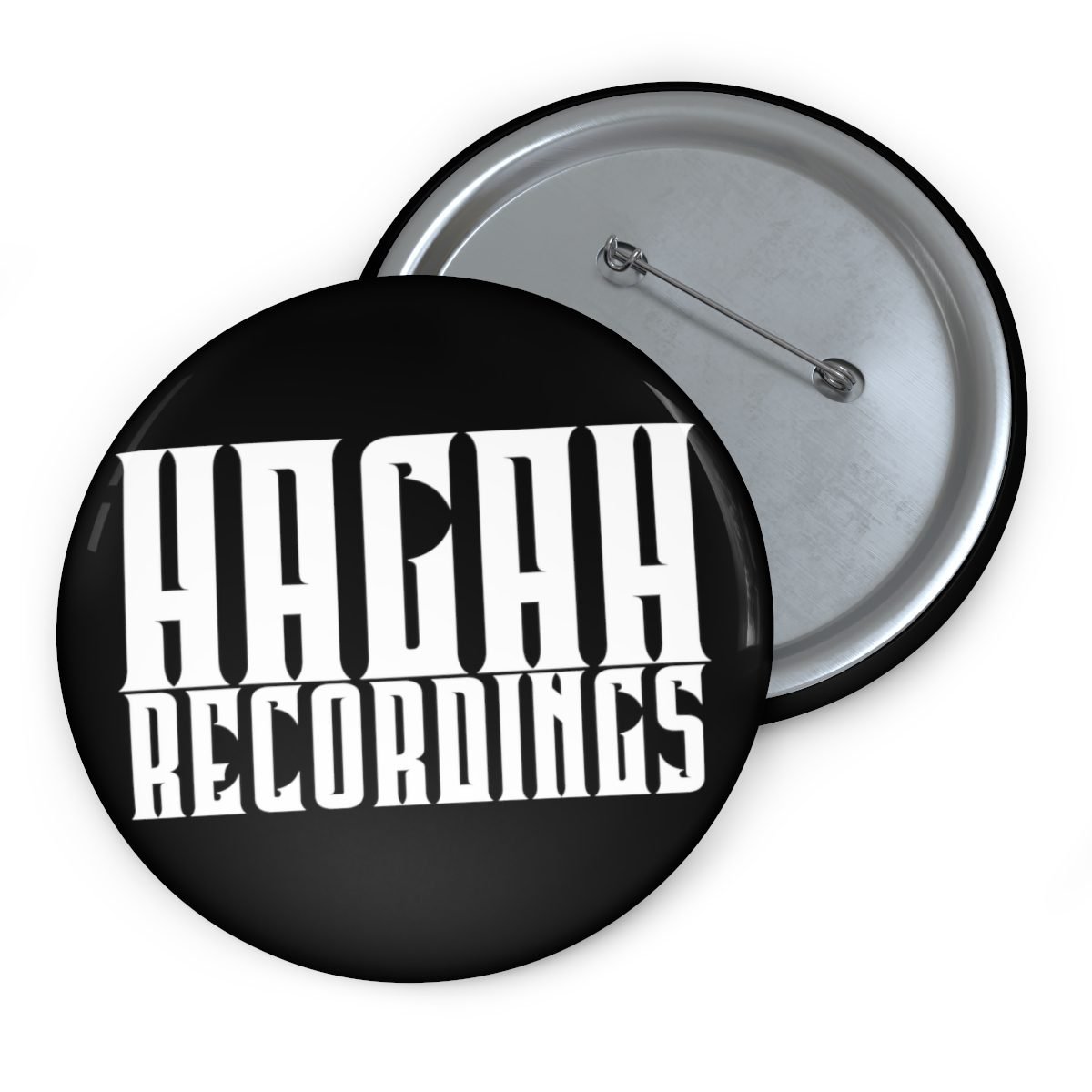 Hagah Recordings Logo Pin Buttons