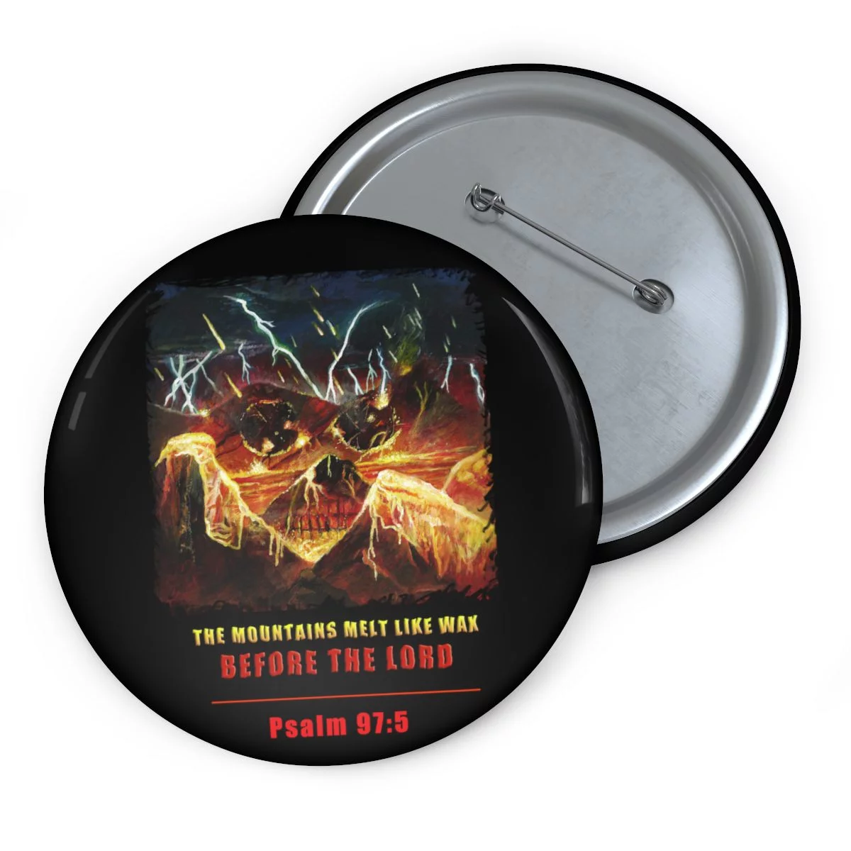 The Art of Ward Silverman - Apocalypse Pin Buttons