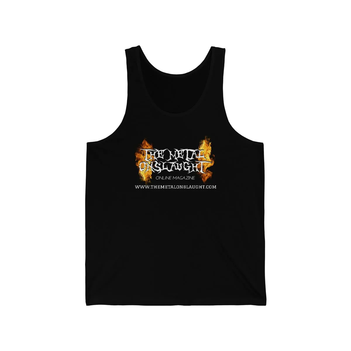 The Metal Onslaught Magazine Unisex Jersey Tank