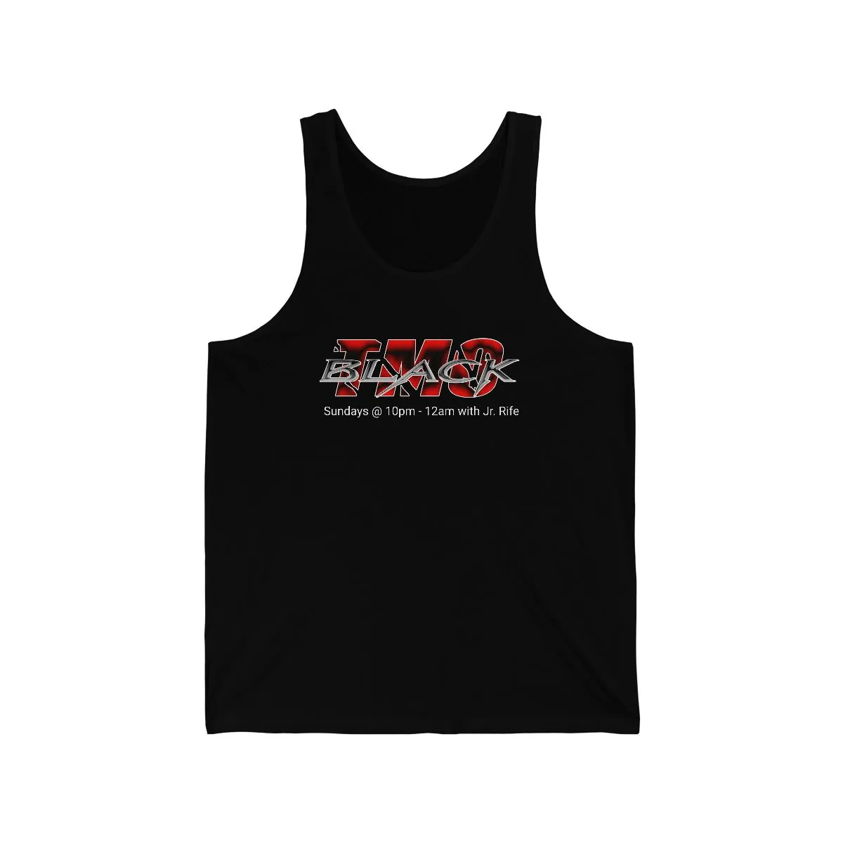 TMO Black Unisex Jersey Tank