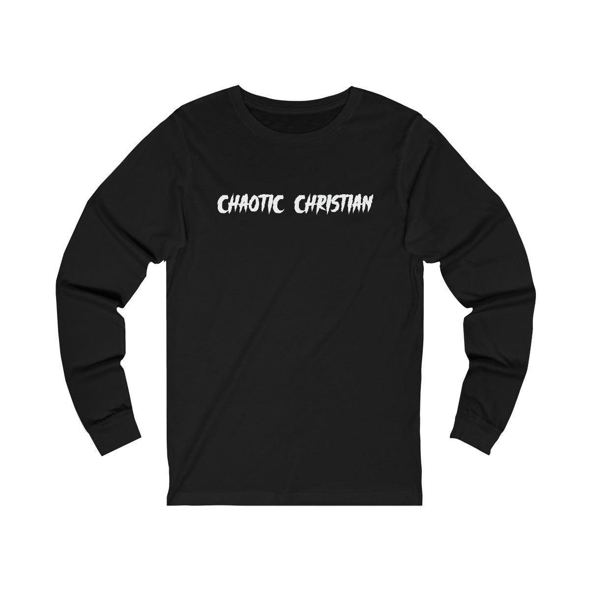 The Chaotic Christian Logo Long Sleeve Tshirt