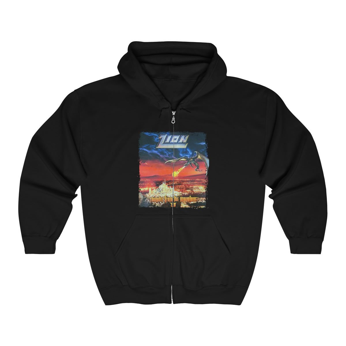 Zion – Thunder From The Mountain 2.0 Full Zip Hooded Sweatshirt
