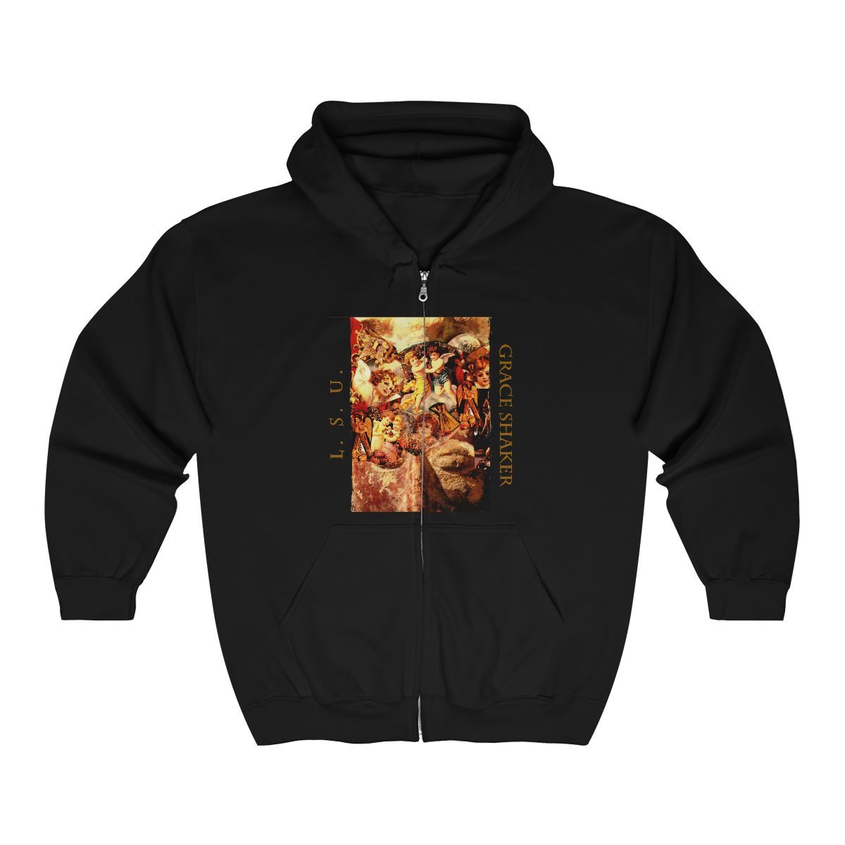 L.S.U. – Grace Shaker Full Zip Hooded Sweatshirt 186MD