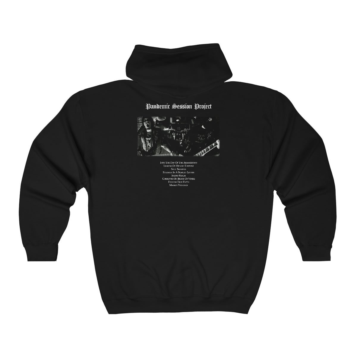 Anima Mortuum – Pandemic Session Full Zip Hooded Sweatshirt