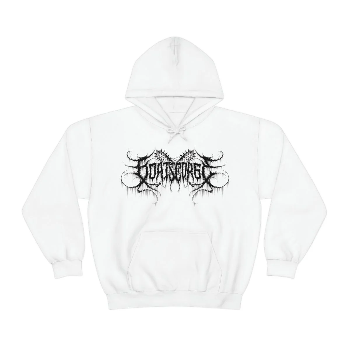 Goatscorge New Logo 2022 Black Pullover Hooded Sweatshirt