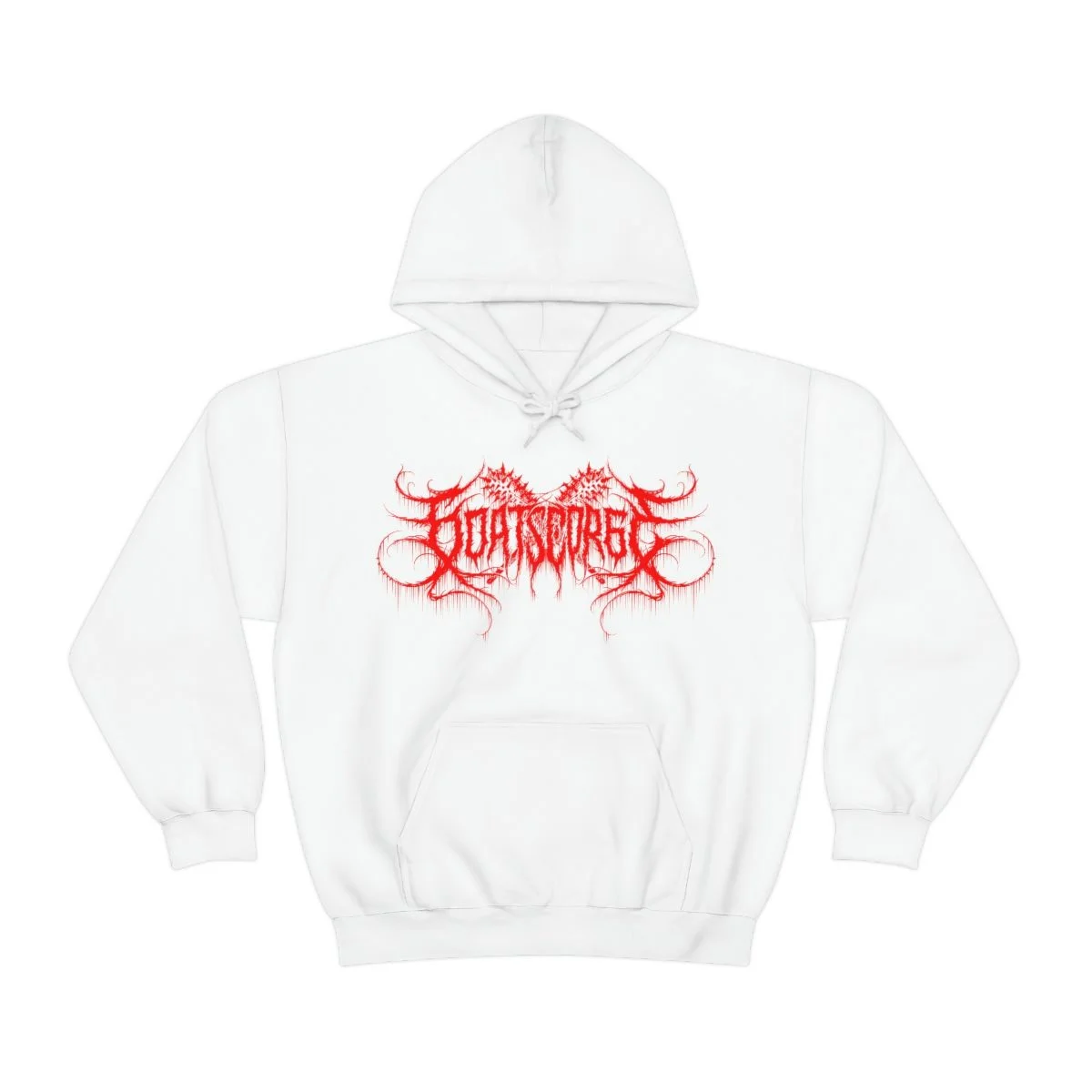 Goatscorge New Logo 2022 Red/White Pullover Hooded Sweatshirt