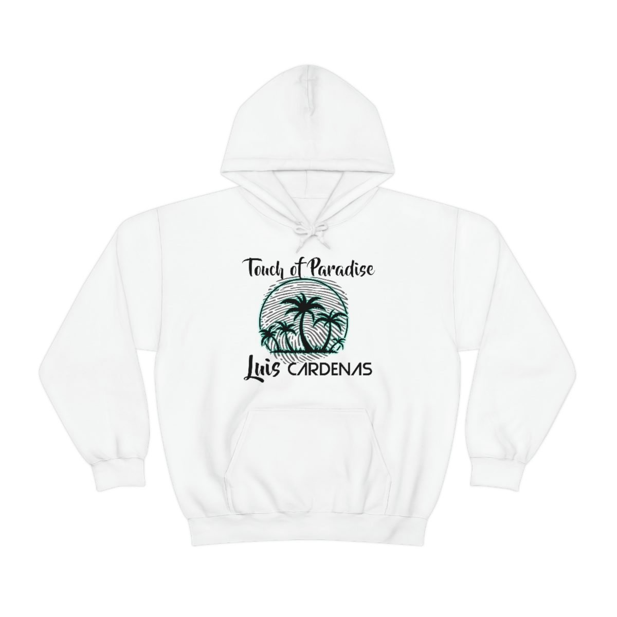 Luis Cardenas – Touch of Paradise Pullover Hooded Sweatshirt