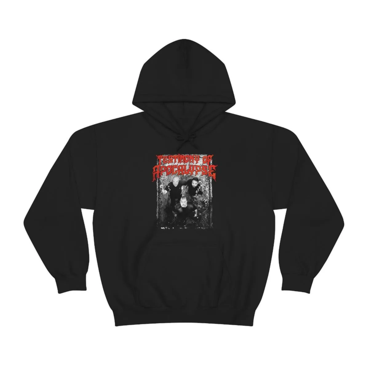 Testimony of Apocalypse Photo Pullover Hooded Sweatshirt (2-Sided)