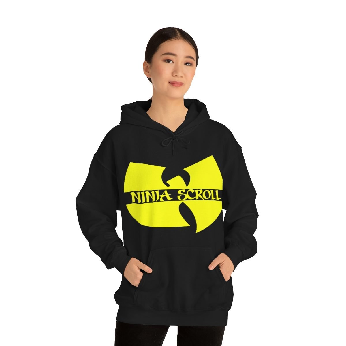 Ninja Scroll – Dove Pullover Hooded Sweatshirt