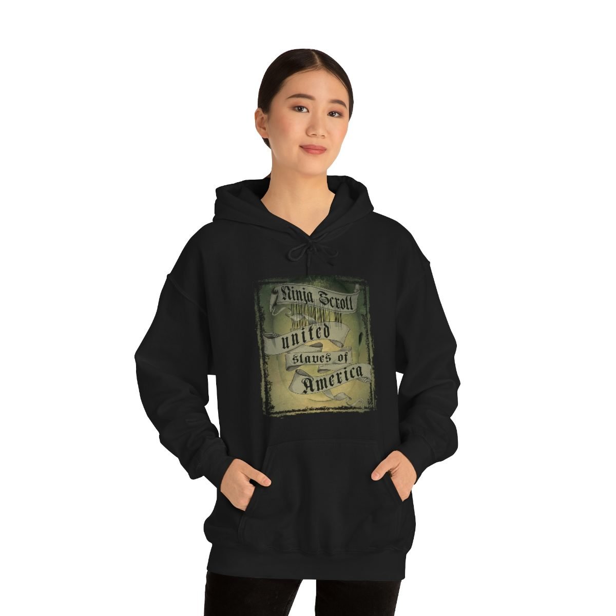 Ninja Scroll – United Slaves Of America Pullover Hooded Sweatshirt