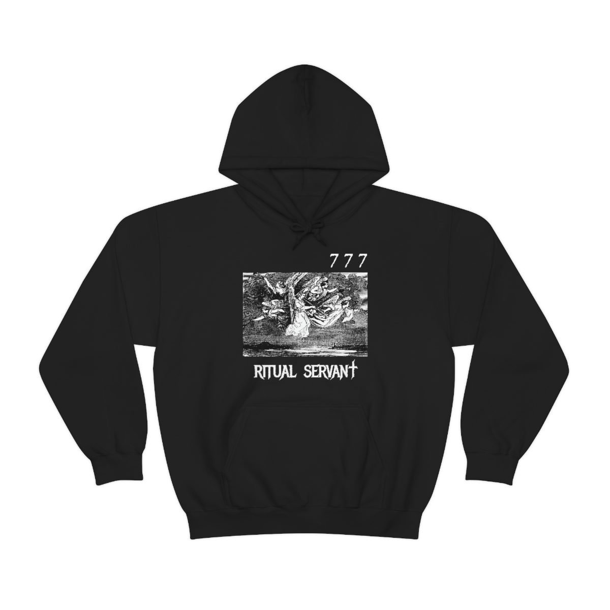 Ritual Servant 777 Pullover Hooded Sweatshirt