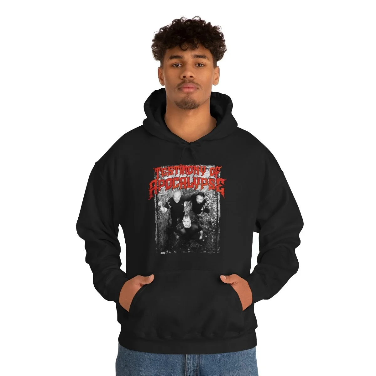 Testimony of Apocalypse Photo Pullover Hooded Sweatshirt 185MD