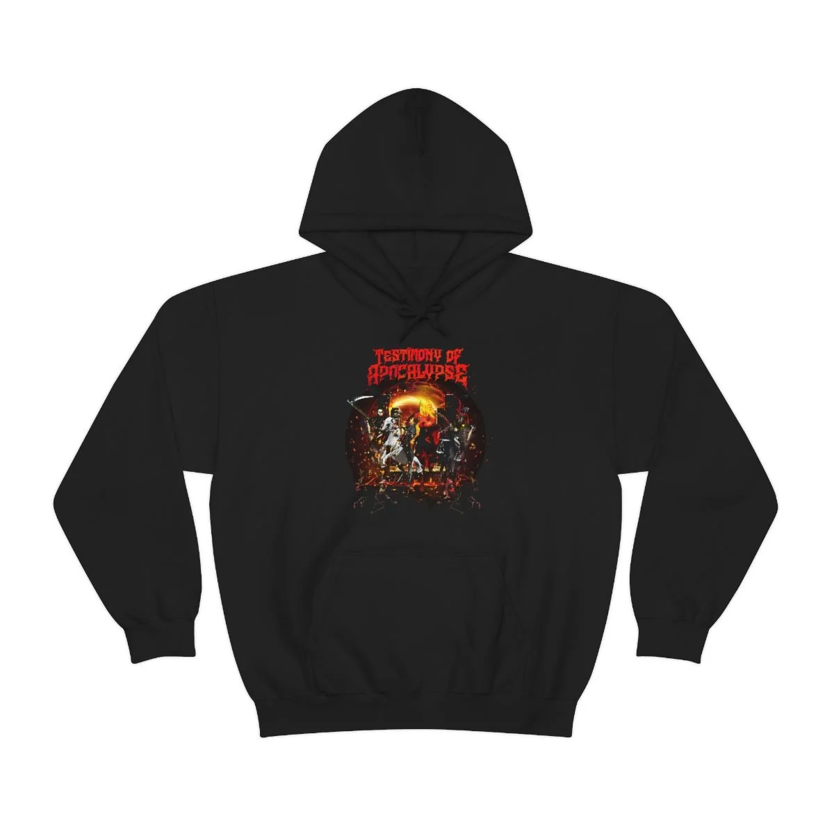 Testimony of Apocalypse - Unleashed Pullover Hooded Sweatshirt 185MD