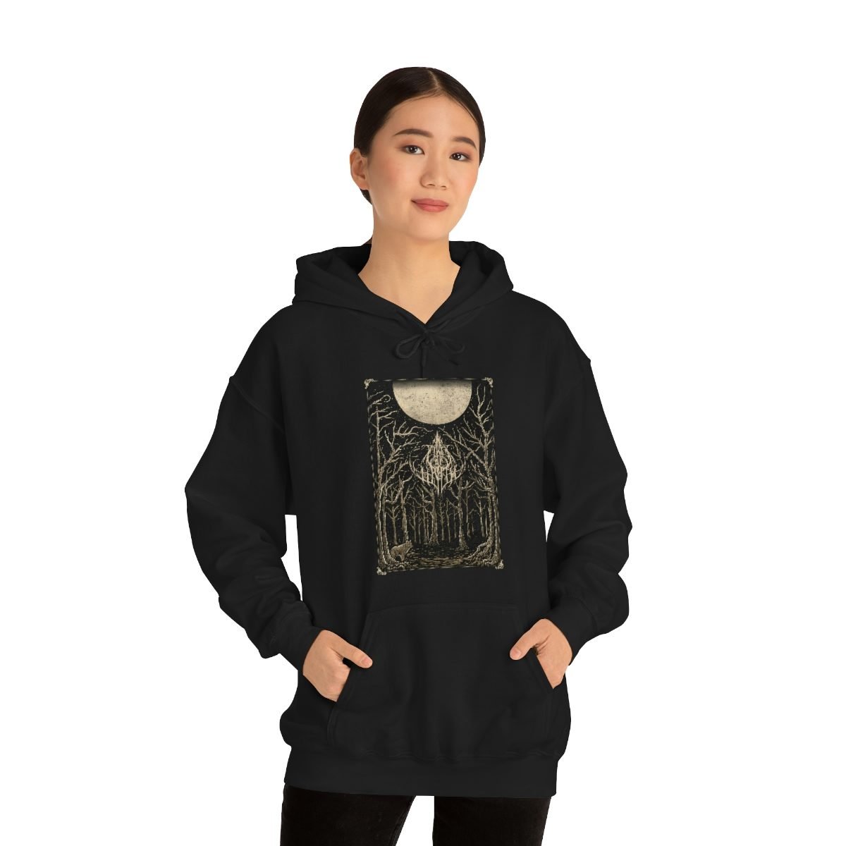 Vials of Wrath – Alone in the Wilderness Pullover Hooded Sweatshirt