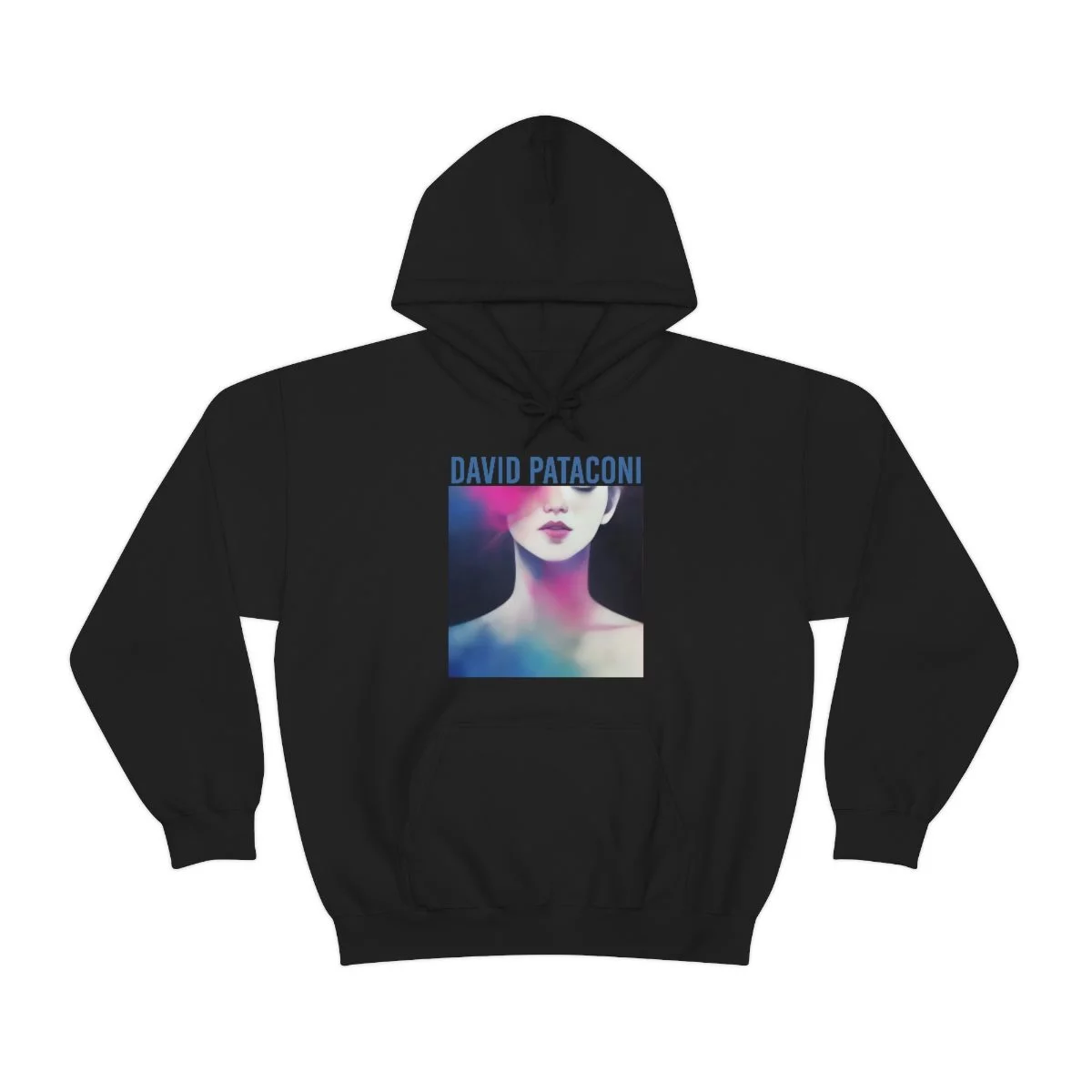 David Pataconi - Cyber Girl 10 Pullover Hooded Sweatshirt