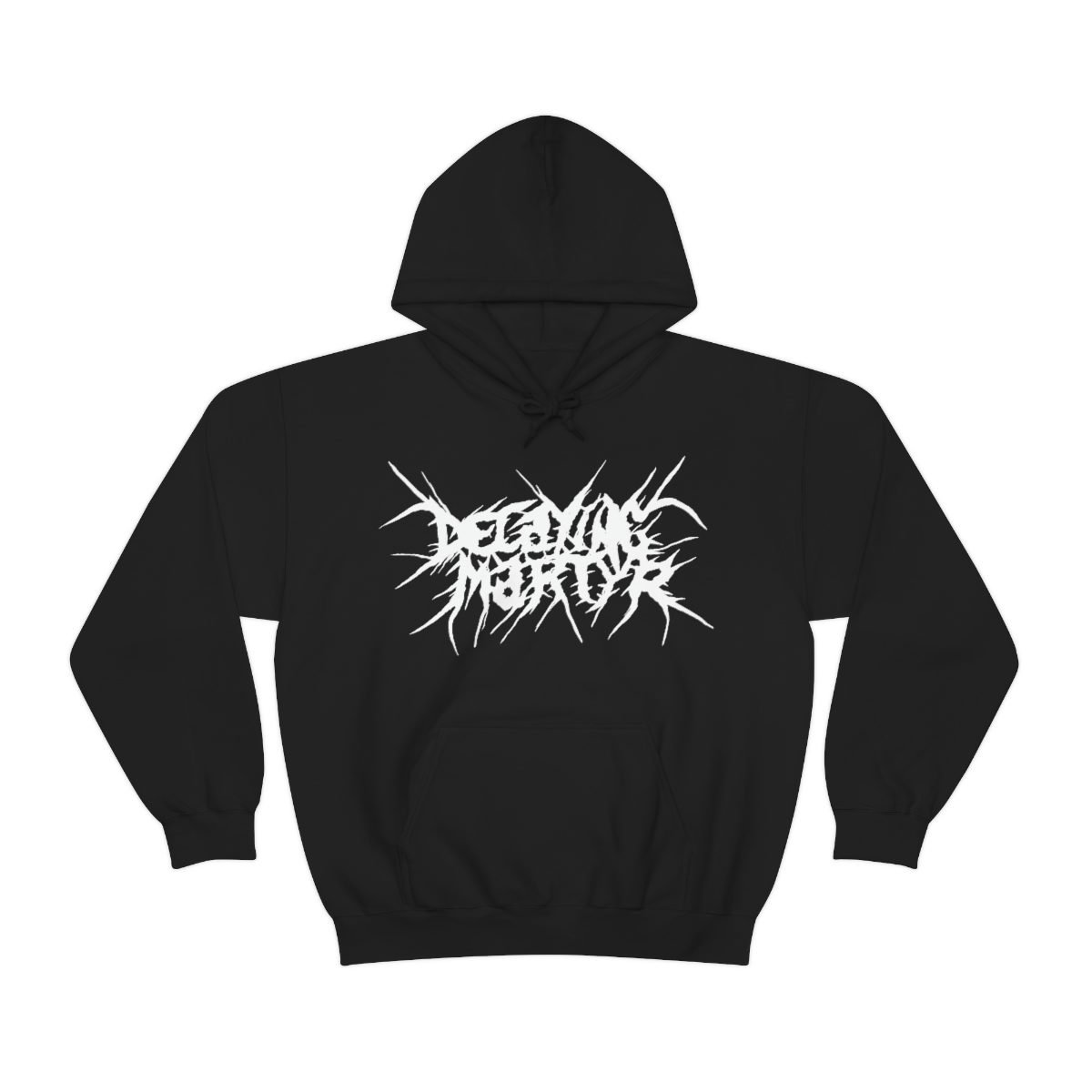 Decaying Martyr Logo (White) Pullover Hooded Sweatshirt