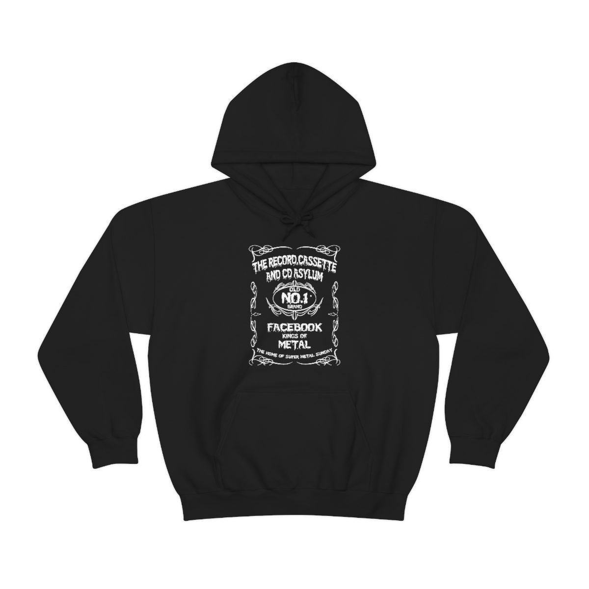 The Record, Cassette, and CD Asylum – Facebook Kings Pullover Hooded Sweatshirt