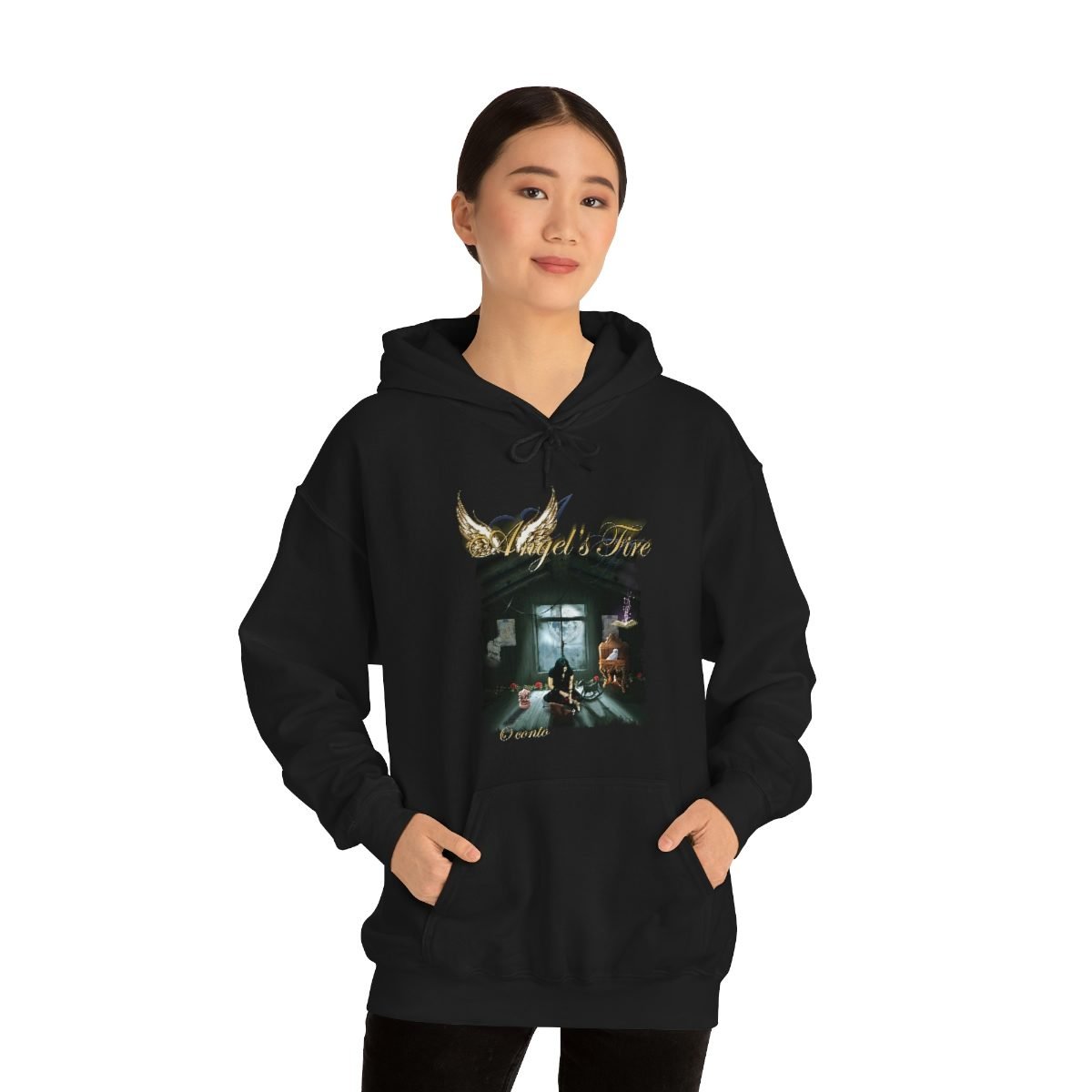 Angel’s Fire – O Conto Pullover Hooded Sweatshirt
