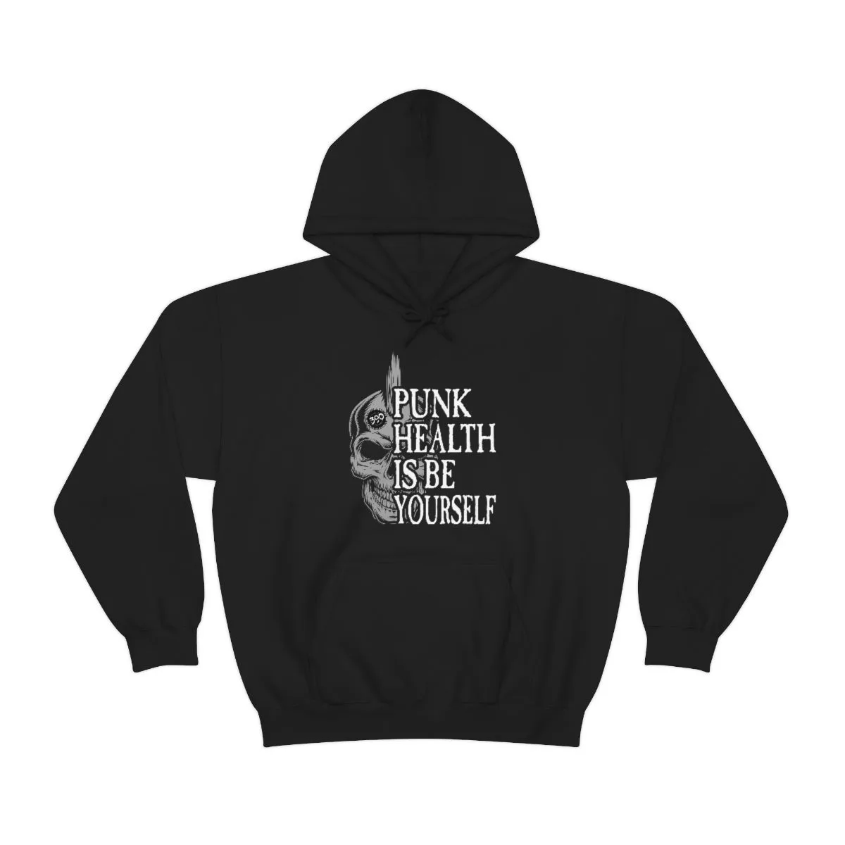 390 - Punk Health Pullover Hooded Sweatshirt