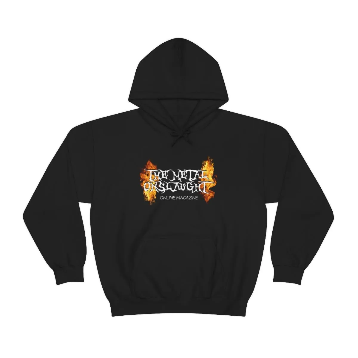 The Metal Onslaught Magazine - Death To Life Pullover Hooded Sweatshirt