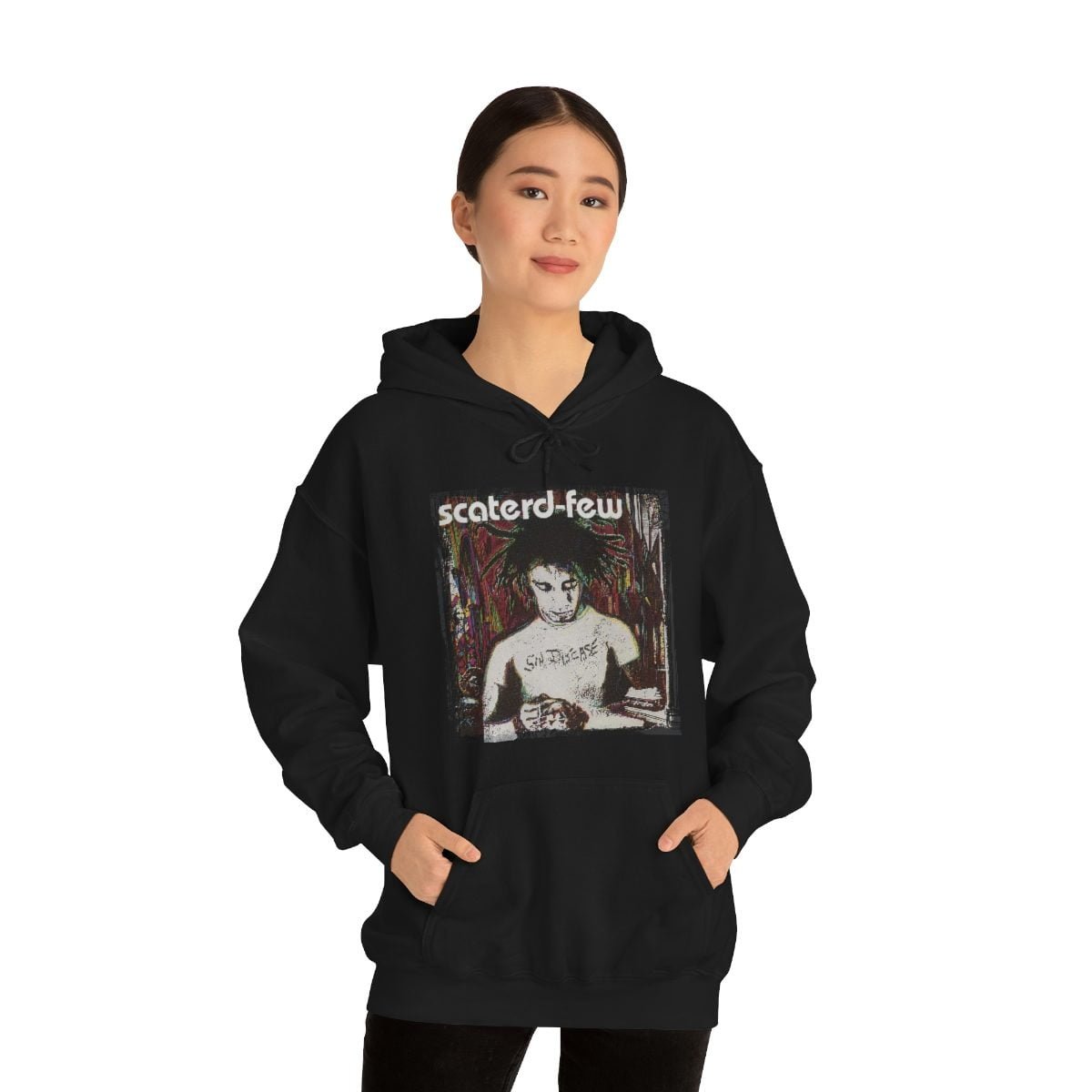 Scaterd Few - Sin Disease Pullover Hooded Sweatshirt - Image 2