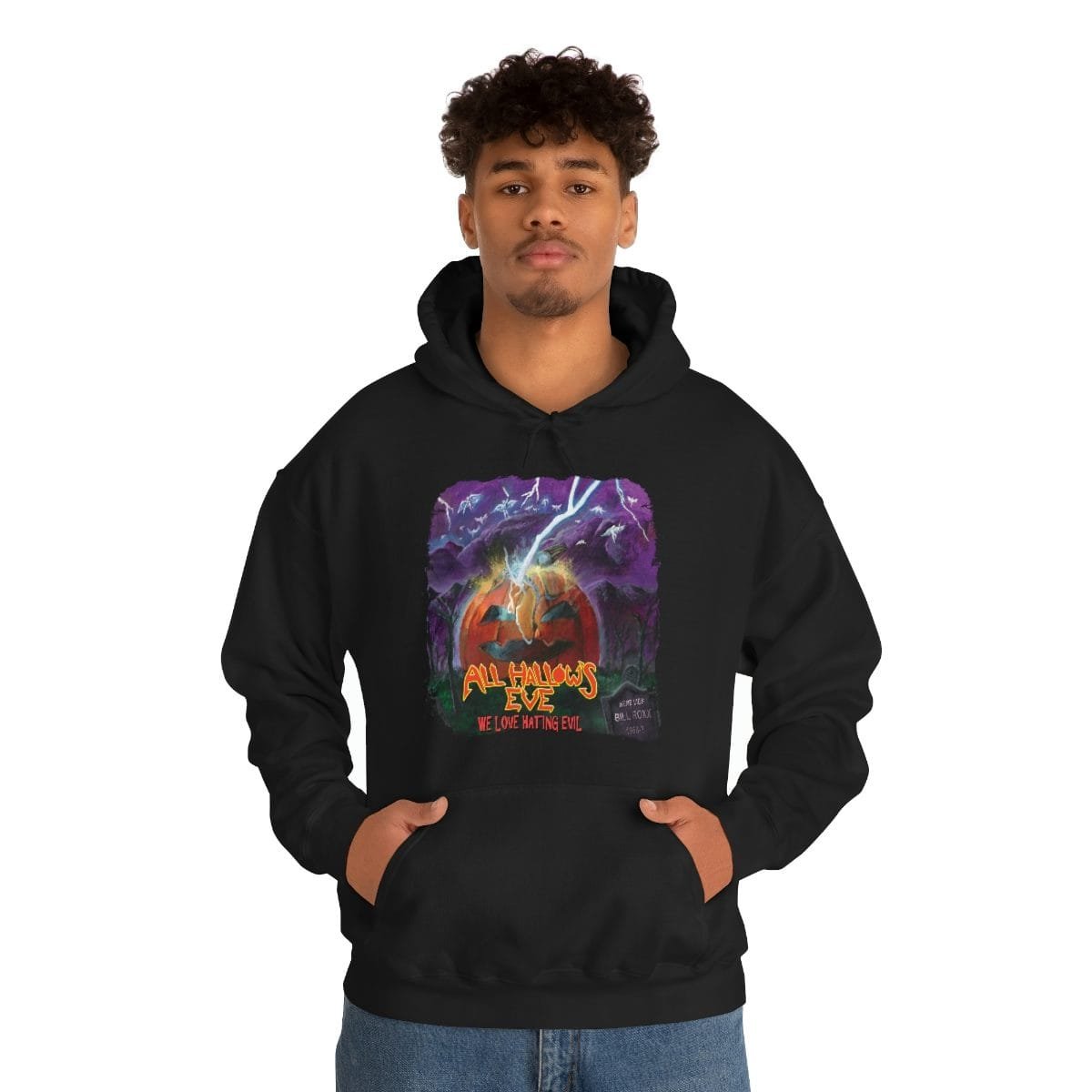 Roxx Productions - All Hallow's Eve Pullover Hooded Sweatshirt - Image 3