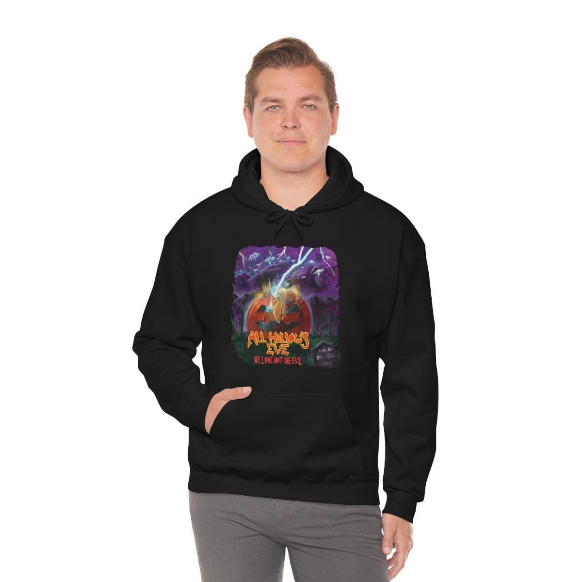 Roxx Productions - All Hallow's Eve Pullover Hooded Sweatshirt - Image 5