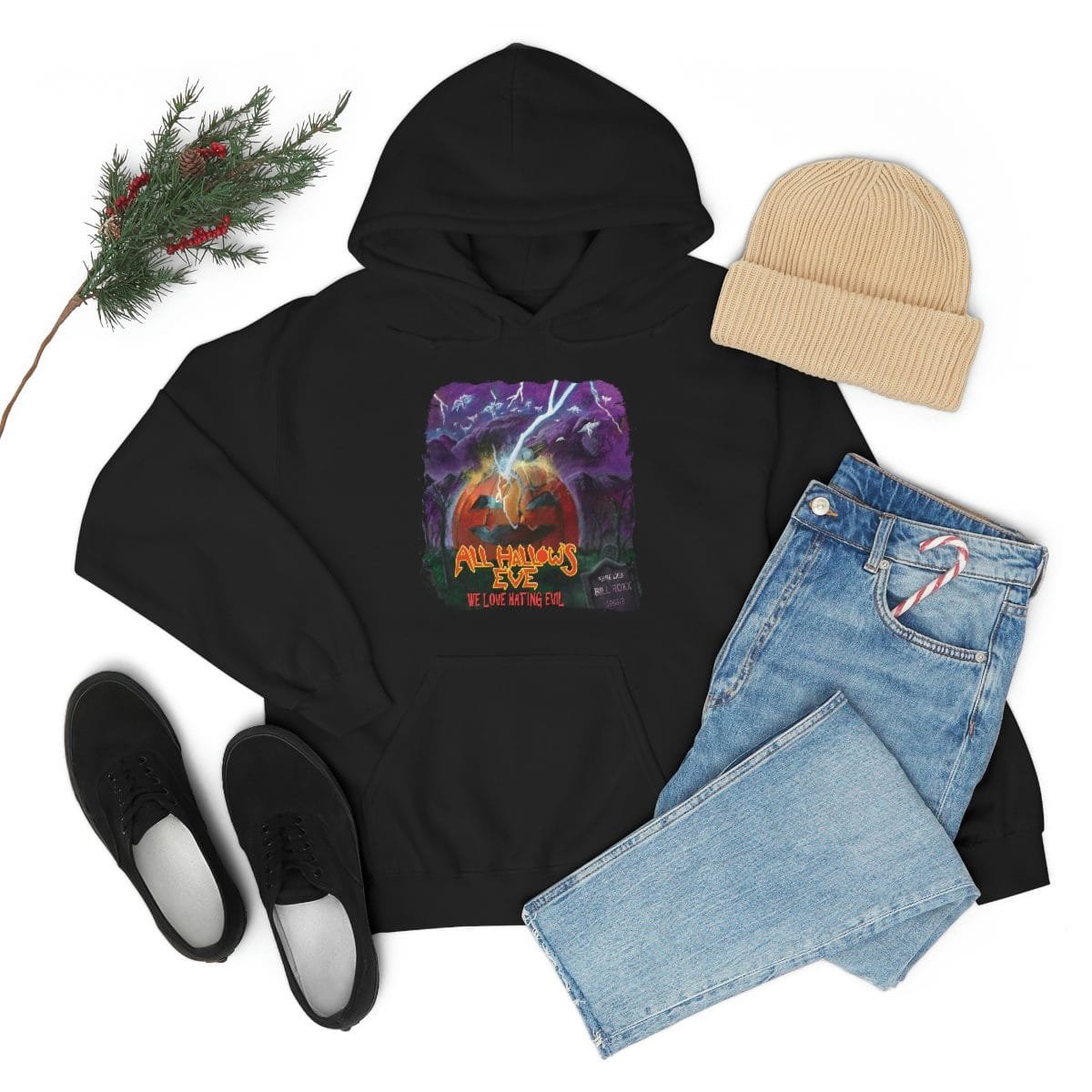 Roxx Productions - All Hallow's Eve Pullover Hooded Sweatshirt - Image 7