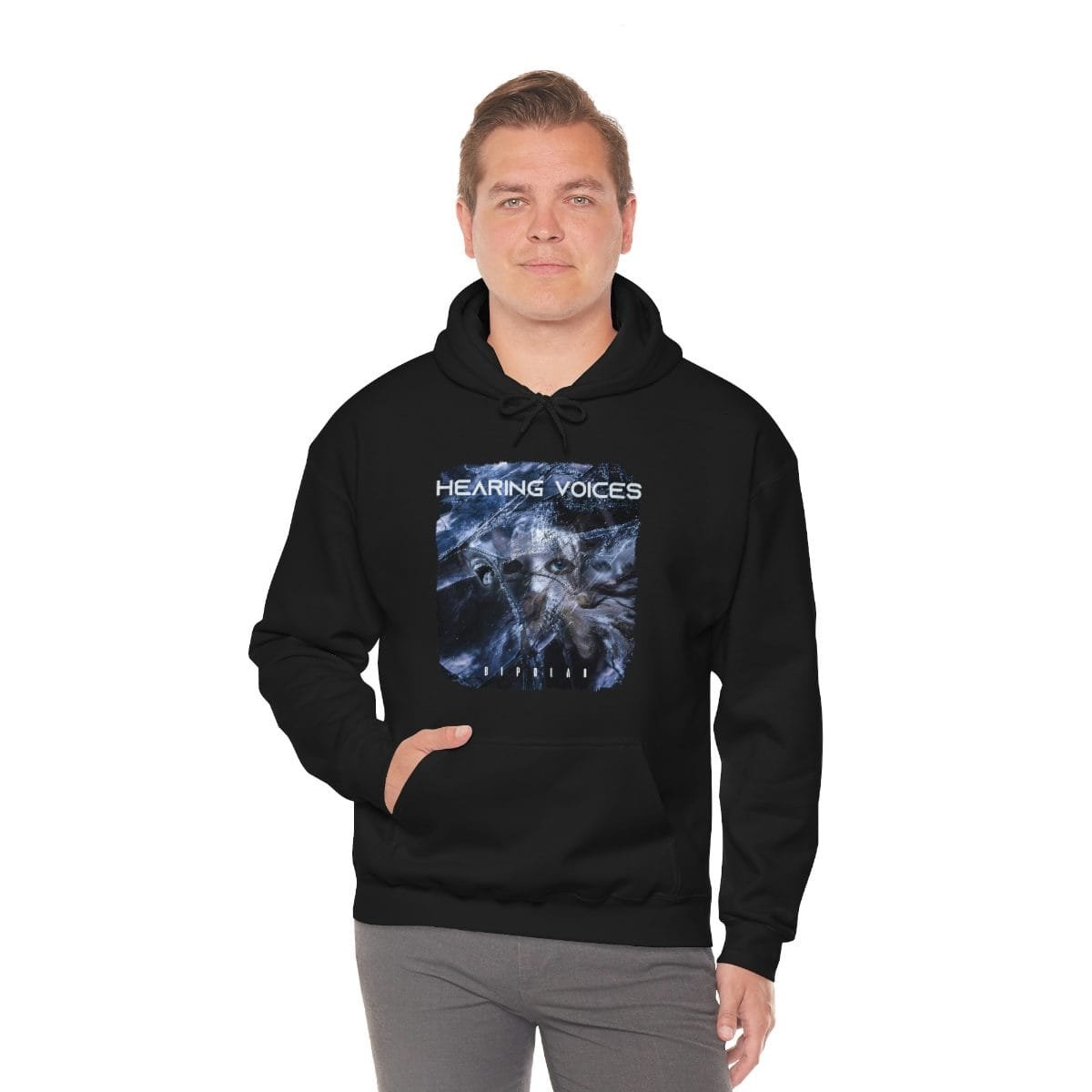 Hearing Voices - Bipolar Pullover Hooded Sweatshirt - Image 5