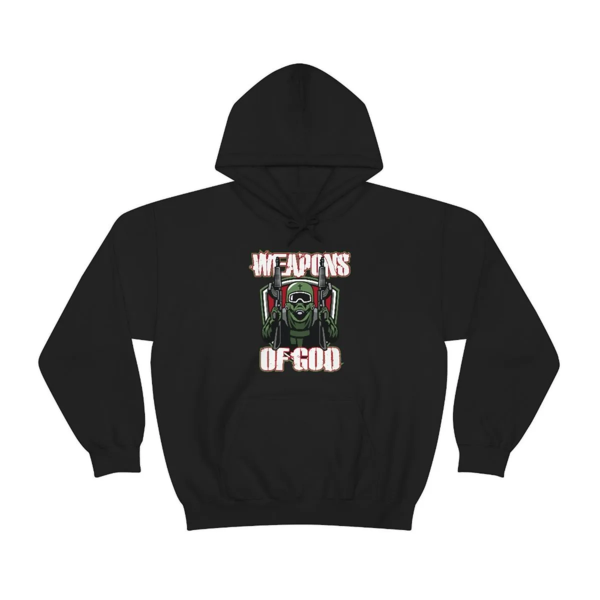 Weapons of God Pullover Hooded Sweatshirt