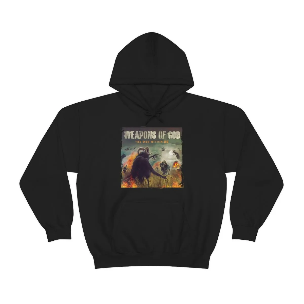 Weapons of God - The War Within Us Pullover Hooded Sweatshirt