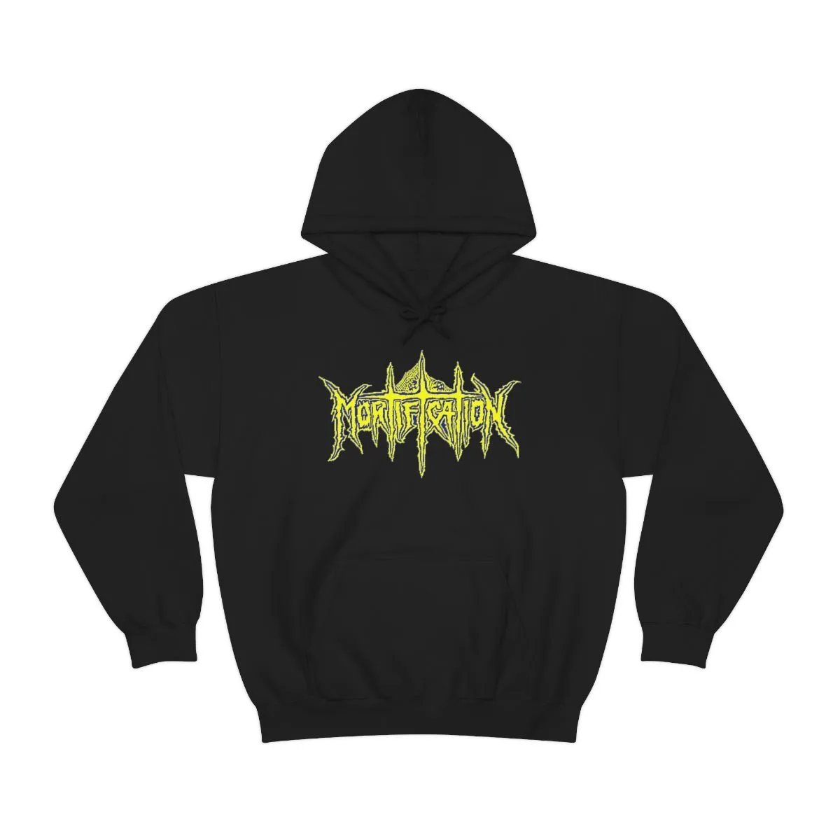 Mortification Logo and Star Pullover Hooded Sweatshirt