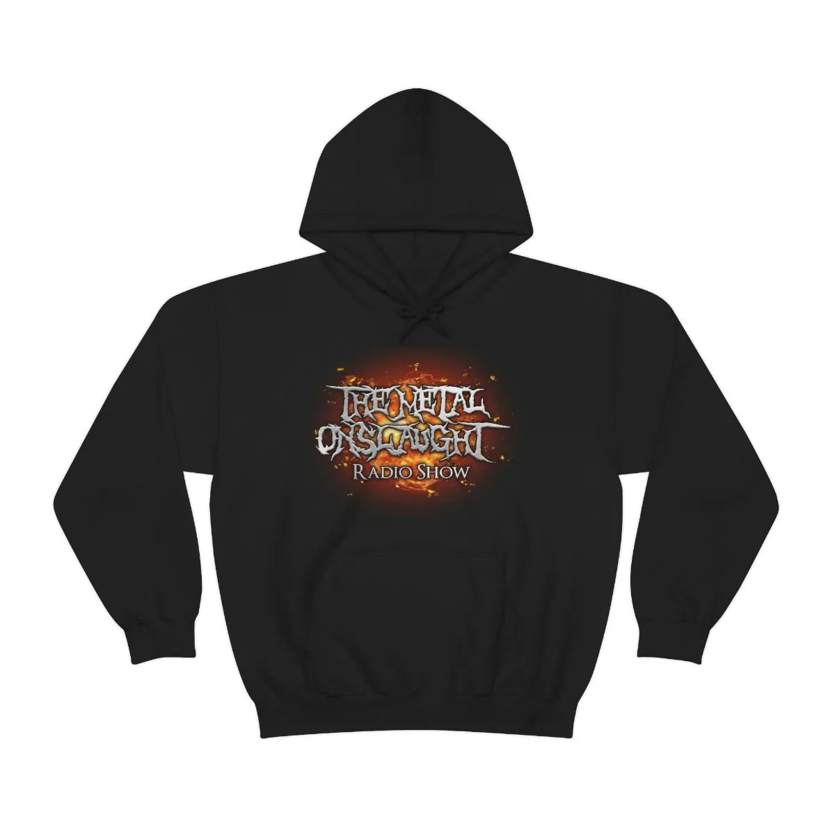 The Metal Onslaught Radio Show Pullover Hooded Sweatshirt